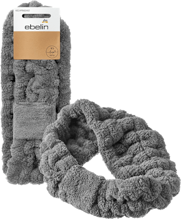 Haarband grijs, 1 stuk