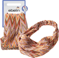 ebelin Haarband mit Ethno-Muster, braun, 1 St