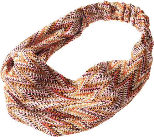 ebelin Haarband mit Ethno-Muster, braun, 1 St