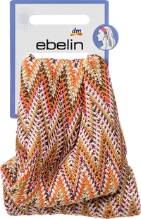 ebelin Haarband mit Ethno-Muster, braun, 1 St
