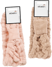 Haarband rosa/beige, 1 St