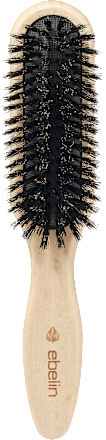 Haarborstel hout glans, smal, 1 stuk