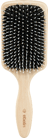Haarborstel houtverzorging &amp; glans, extra breed, 1 stuk