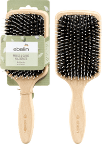 Haarbürste Holz Pflege & Glanz, extra breit, 1 St