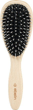 Haarborstel houtverzorging &amp; glans, ovaal, 1 stuk