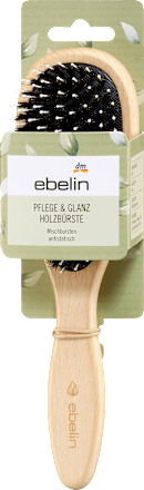 Haarbürste Holz Pflege & Glanz, oval, 1 St