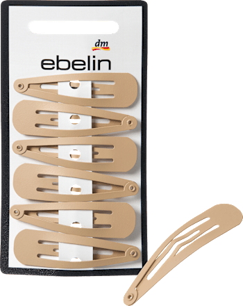 Haarclips blond, 6 St