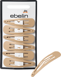 Haarclips blond, 6 St