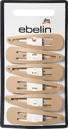 Haarclips blond, 6 St