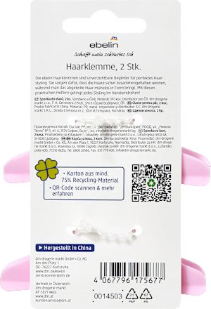 Haarspeldjes Happy hairmazing day, 2 stuks