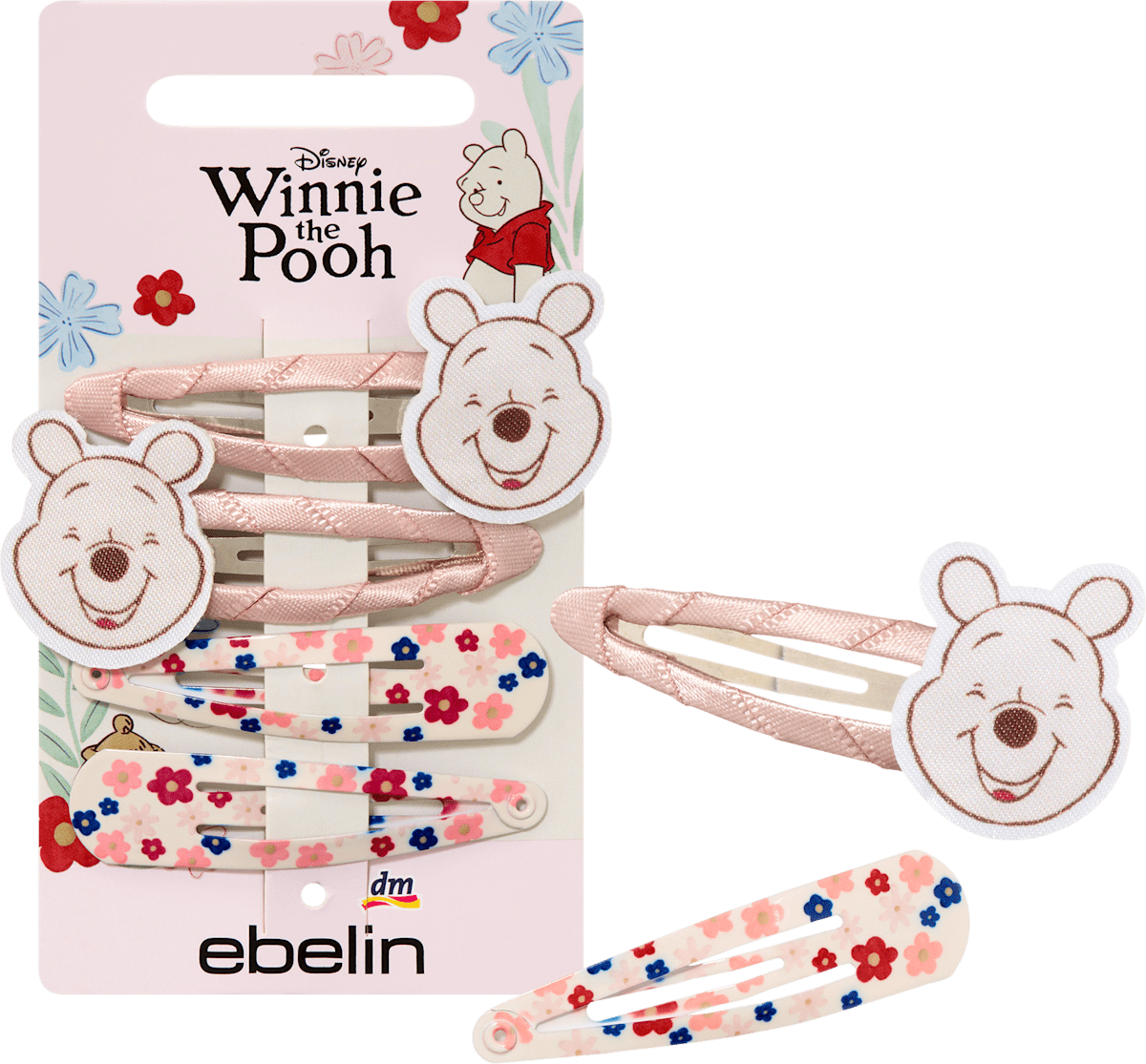 Haarclips inspiriert von Disney's Winnie the Pooh, 4 St