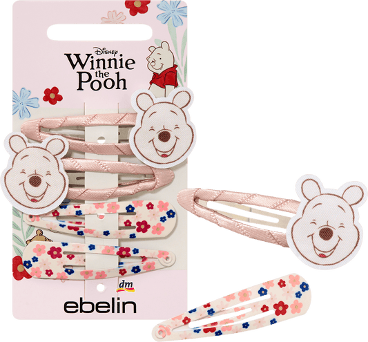 Haarclips inspiriert von Disney's Winnie the Pooh, 4 St