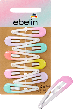Mini haarspeldjes met kleurverloop, 8 stuks