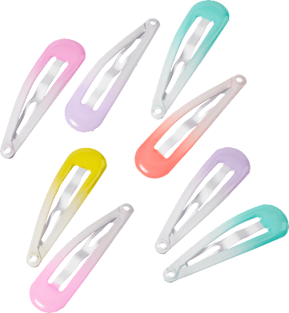 Mini haarspeldjes met kleurverloop, 8 stuks