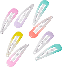 Mini haarspeldjes met kleurverloop, 8 stuks