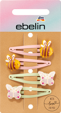 Haarspeldjes met verschillende motieven, 4 stuks