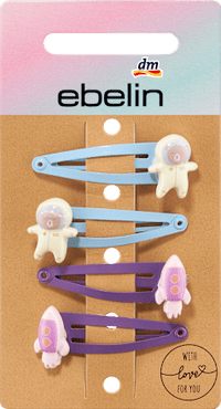 Haarspeldjes met verschillende motieven, 4 stuks