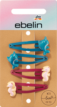 Haarspeldjes met verschillende motieven, 4 stuks