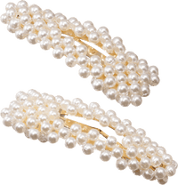 Haarclips Perlen klein, 2 St