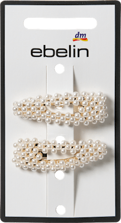 Haarclips Perlen klein, 2 St