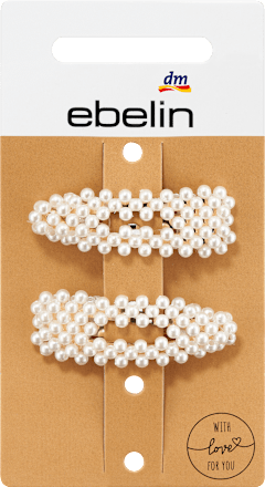 Haarclips Perlen, 2 St