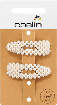 Haarclips Perlen, 2 St
