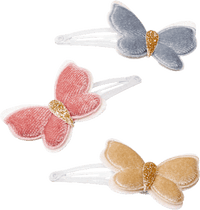 Haarclips Schmetterling, 3 St