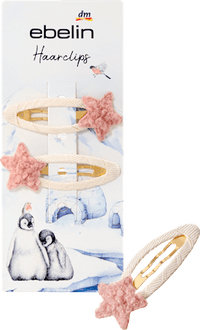 Haarclips Stern, 2 St ebelin
