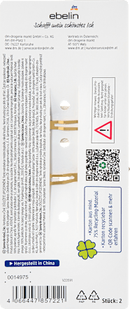 Haarclips Stern, 2 St ebelin