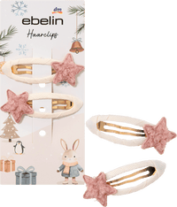 ebelin Haarclips Sterne, 2 St