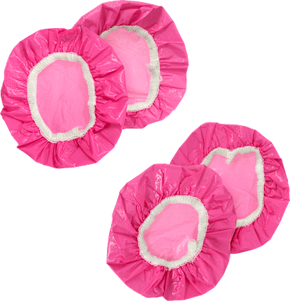 Oorbeschermers voor haarverf Happy hairmazing day, 4 stuks