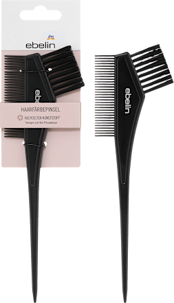 Haarverfborstel met kam, 1 stuk
