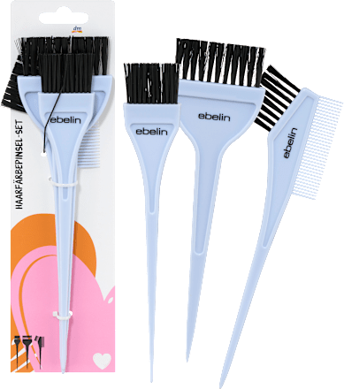 Haarverfkwastenset Happy hairmazing day 3 stuks, 1 st