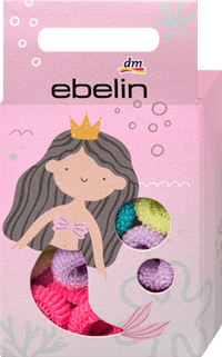 Haargummis Box Mermaid, 40 St ebelin