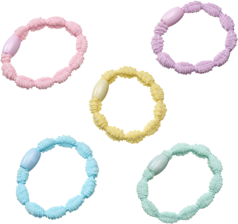 Haargummis Bubbles, 5 St