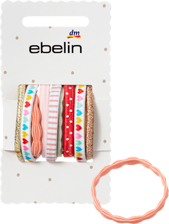 ebelin Haargummis, bunt, 10 St