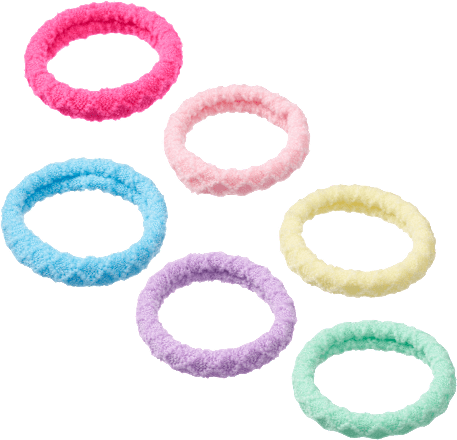 Haargummis bunt, 12 St