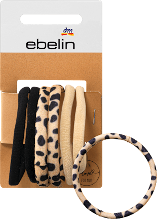 Haargummis Farb-Mix / Leo-Optik, 6 St