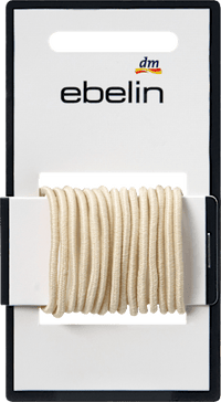 ebelin Haargummis klein dünn, blond, 15 St