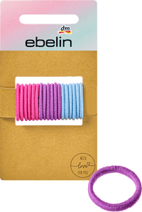 Mini haarelastiekjes, kleurrijk, 18 stuks