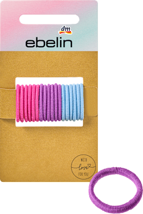 Mini haarelastiekjes, kleurrijk, 18 stuks