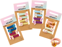 Haarelastiekjes met verschillende motieven, 4 stuks