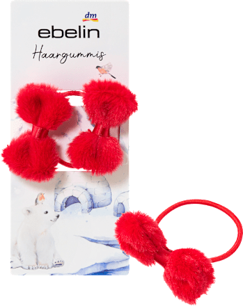 Haarelastiekjes strik, 2 stuks