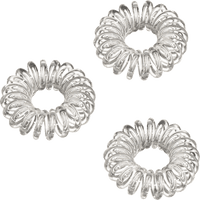 Haargummis Spirale mini transparent, 4 St
