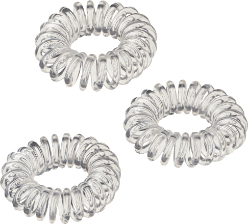 Spiraal haarelastiekjes, 4 stuks