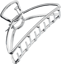 Haarklammer aus Metall Silber-Optik, 1 St ebelin
