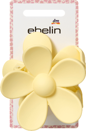 ebelin Haarklammer Blume, gelb, 1 St