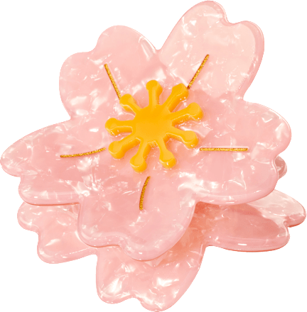Haarklammer Blume inspiriert von Disney's Vaiana, 1 St