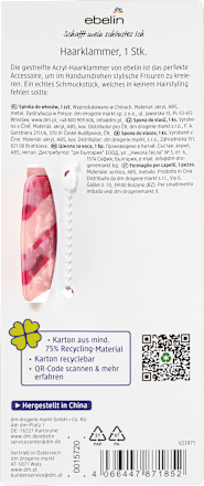Haarklammer "Cherry Love", 1 St
