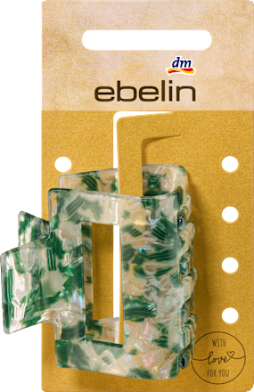 Haarklammer Cut-out, Grün, 1 St ebelin